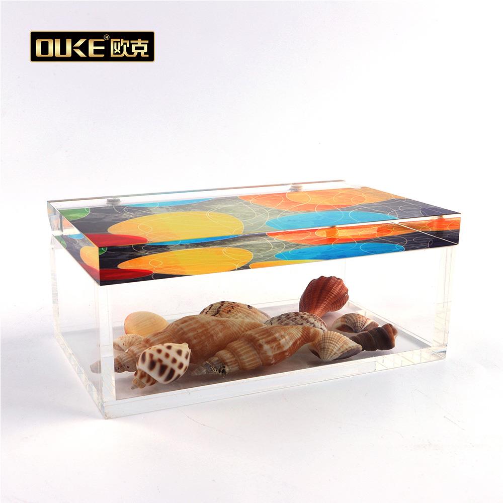 acrylic box with lid