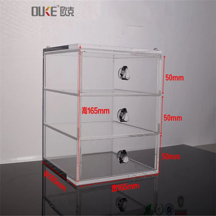 This crystal-clear organizer is not only functional but elegant and will hold all your beauty products. It displays beautifully on your bathroom vanity and everything you need when getting ready is right at your fingertips. 
