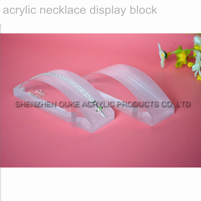 Factory Wholesale Custom Acrylic Necklate Display Block With Low Price