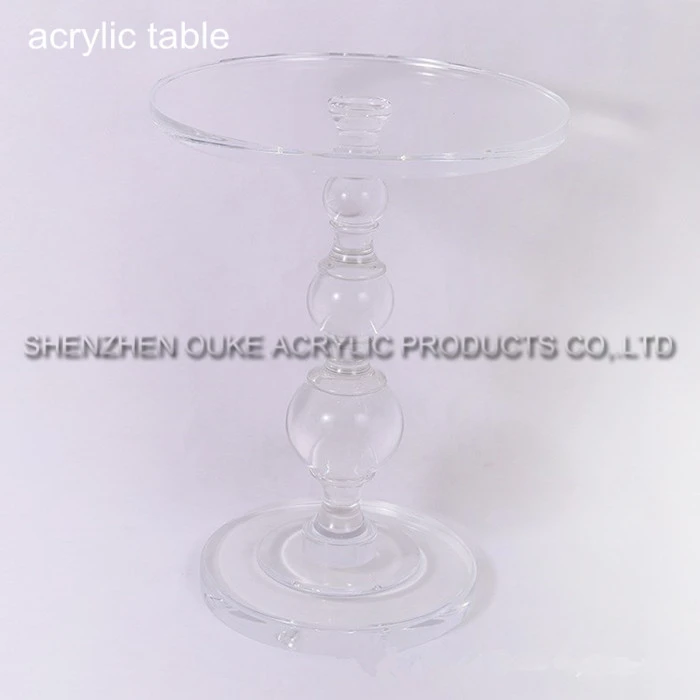 Fashion Home Furniture Custom Acrylic Tea Table Clear Coffee Table Modern