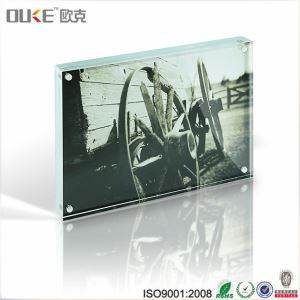 Hot Prodaja akrilno Cube Photo Frame 10-palčni Digital Photo Frame Wall Mount Digital Photo Frame za debelo