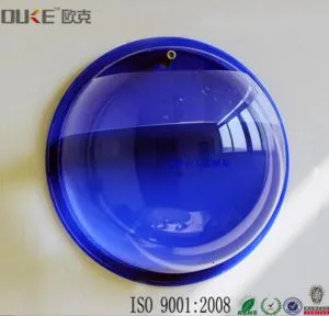 Rezervoarji Proizvajalci akril krog ribe akvarij cilinder z delilnikom