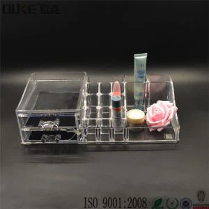 Kitajska potrebščine Poceni akrilno Ličila Organizator-akril Storage Makeup Akrilna Organizator