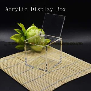 Kitajski dobavitelji Nakup akrilne Custom Size Clear akrilne škatle