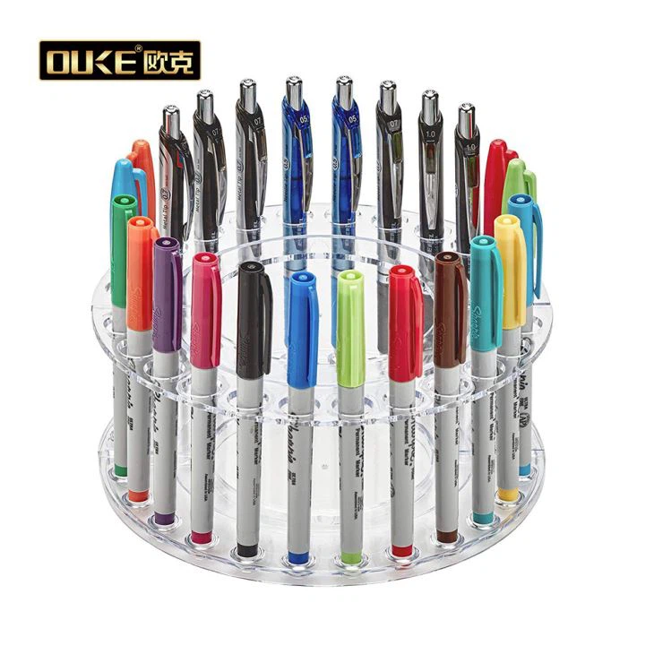 Clear Acrylic Pen Display Stand