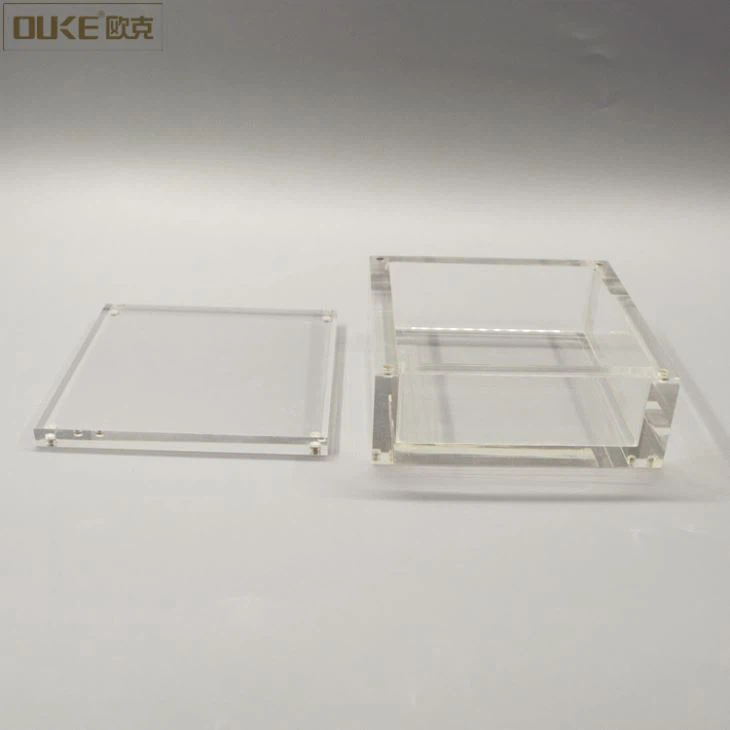 Custom Magnetic Cheap Acrylic Storage Box