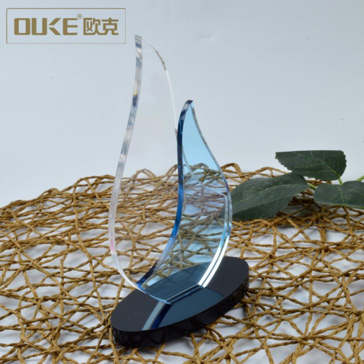 Custom New Shape Cheap Acrylic Trophy
