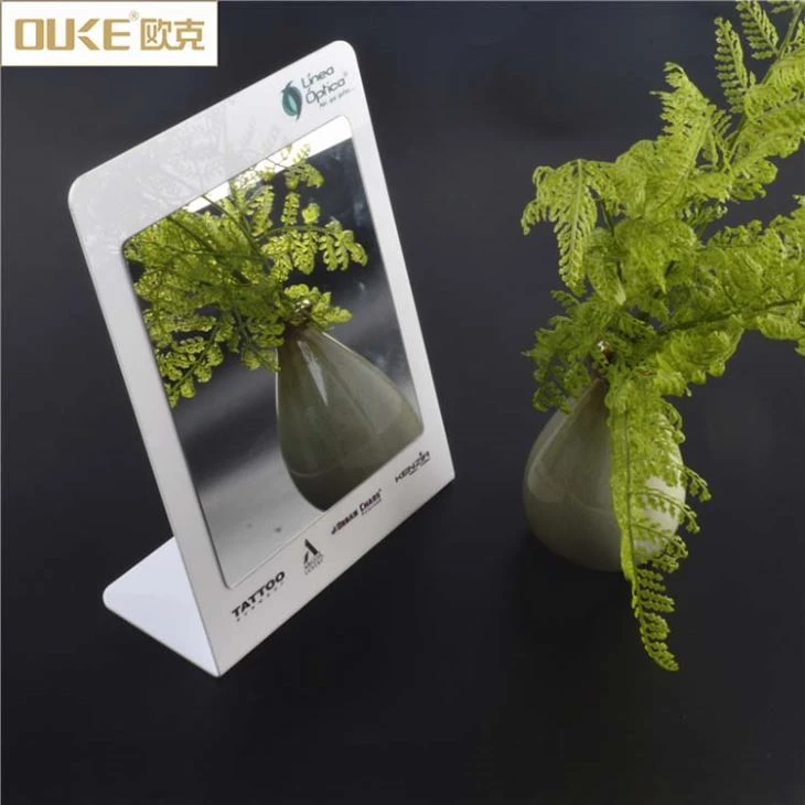 European Single-sided Desktop Acrylic Makeup Mirror