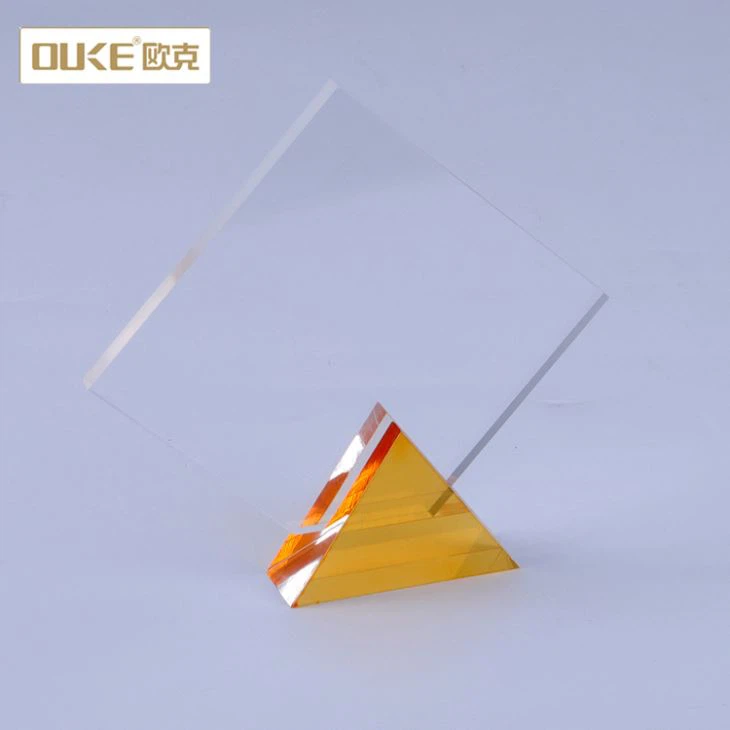 Newest Blank Acrylic Trophy With Base
