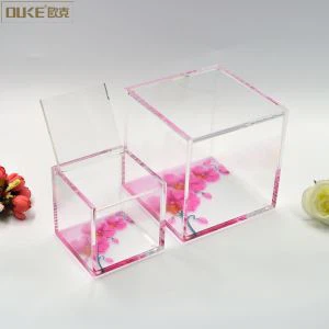 Hot Prodaja Tiskanje Clear Akril Gift Box