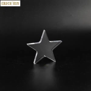 Hot Selling Custom Star Shape Akrilna Trophy