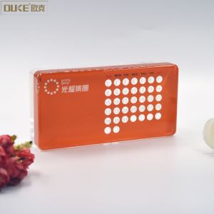 Veleprodaja Tisk Perpetual Akrilna Desk Koledar