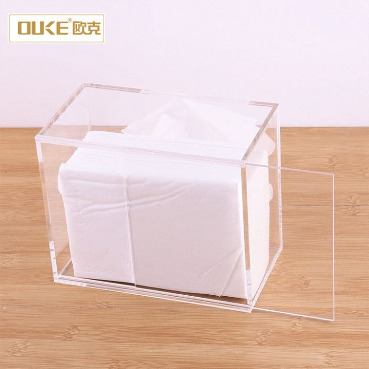 Wholesale Custom Tranparent Acrylic Tissue Box