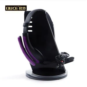 Luksuzno namizno stojalo za akrilne slušalke